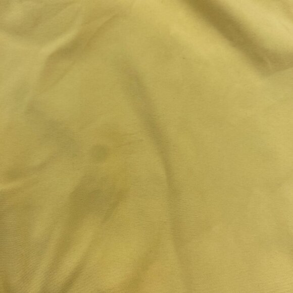 Vintage Eddie Bauer Golf Windbreaker Jacket Pullover V-Neck Men Medium M Yellow - Picture 13 of 15